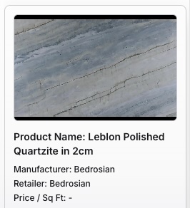CAD kitchen perimeter countertop material variant